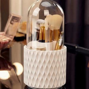 360 Degree Rotating Makeup Brush Holder